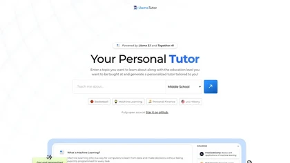 Llama Tutor